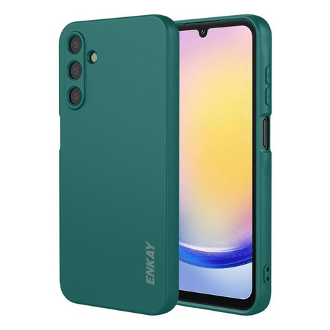 ENKAY Liquid Silicone Soft Shockproof Phone Case, For Galaxy A08 / A07 4G, For Galaxy A26 5G, For Galaxy A25 5G, For Galaxy A18 / A17, For Galaxy A16 4G / 5G