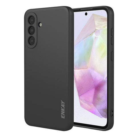 ENKAY Liquid Silicone Soft Shockproof Phone Case, For Galaxy S26+ 5G, For Galaxy S26 Ultra 5G, For Galaxy S26 5G, For Galaxy A57 5G, For Galaxy A37 5G, For Galaxy A27 5G