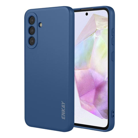 ENKAY Liquid Silicone Soft Shockproof Phone Case, For Galaxy S26+ 5G, For Galaxy S26 Ultra 5G, For Galaxy S26 5G, For Galaxy A57 5G, For Galaxy A37 5G, For Galaxy A27 5G