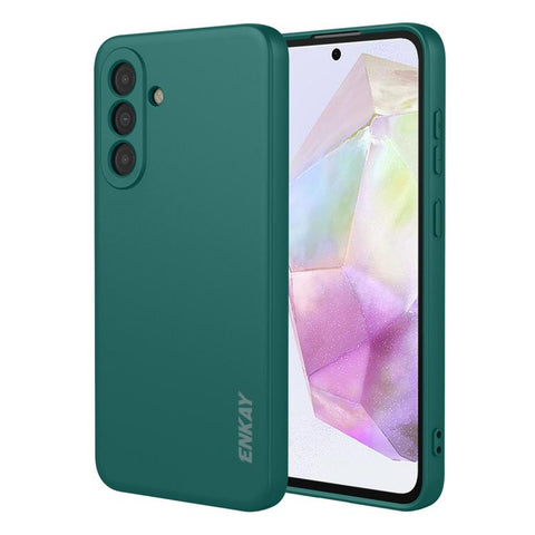 ENKAY Liquid Silicone Soft Shockproof Phone Case, For Galaxy S26+ 5G, For Galaxy S26 Ultra 5G, For Galaxy S26 5G, For Galaxy A57 5G, For Galaxy A37 5G, For Galaxy A27 5G