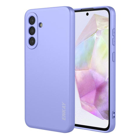 ENKAY Liquid Silicone Soft Shockproof Phone Case, For Galaxy S26+ 5G, For Galaxy S26 Ultra 5G, For Galaxy S26 5G, For Galaxy A57 5G, For Galaxy A37 5G, For Galaxy A27 5G