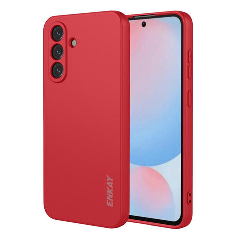 ENKAY Liquid Silicone Soft Shockproof Phone Case, For Galaxy S26+ 5G, For Galaxy S26 Ultra 5G, For Galaxy S26 5G, For Galaxy A57 5G, For Galaxy A37 5G, For Galaxy A27 5G
