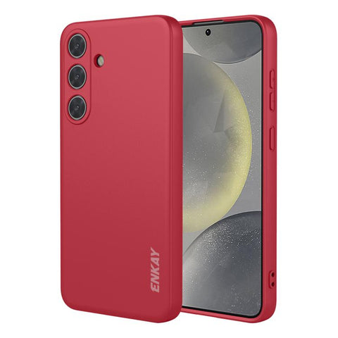 ENKAY Liquid Silicone Soft Shockproof Phone Case, For Galaxy S26+ 5G, For Galaxy S26 Ultra 5G, For Galaxy S26 5G, For Galaxy A57 5G, For Galaxy A37 5G, For Galaxy A27 5G