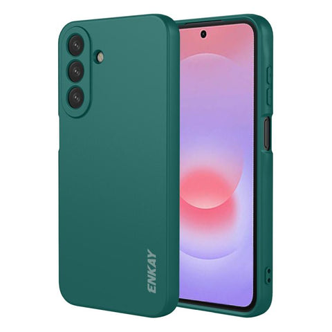 ENKAY Liquid Silicone Soft Shockproof Phone Case, For Galaxy S26+ 5G, For Galaxy S26 Ultra 5G, For Galaxy S26 5G, For Galaxy A57 5G, For Galaxy A37 5G, For Galaxy A27 5G