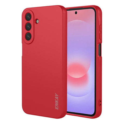 ENKAY Liquid Silicone Soft Shockproof Phone Case, For Galaxy S26+ 5G, For Galaxy S26 Ultra 5G, For Galaxy S26 5G, For Galaxy A57 5G, For Galaxy A37 5G, For Galaxy A27 5G