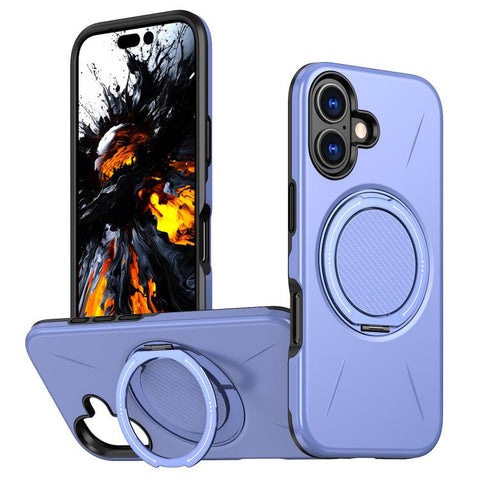 Kalebol Magnetic MagSafe Rotation Holder PC Phone Case, For iPhone Air, For iPhone 16 Pro Max, For iPhone 16 Pro, For iPhone 16 Plus, For iPhone 16, For iPhone 15 Pro Max