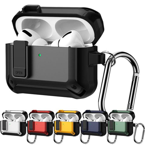 Lock TPU Hybrid PC Earphone Protective Cover, For AirPods Pro 3