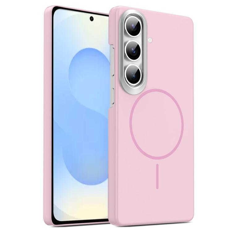 Gold Armor PC Thin Circle MagSafe Shockproof Phone Case, For Samsung Galaxy S25+ 5G, For Samsung Galaxy S25 Ultra 5G, For Samsung Galaxy A16 5G, For Samsung Galaxy A06 4G, For Samsung Galaxy S24 FE 5G