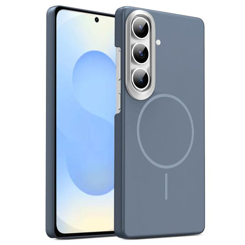 Gold Armor PC Thin Circle MagSafe Shockproof Phone Case, For Samsung Galaxy S25+ 5G, For Samsung Galaxy S25 Ultra 5G, For Samsung Galaxy A16 5G, For Samsung Galaxy A06 4G, For Samsung Galaxy S24 FE 5G