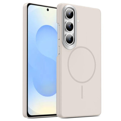 Gold Armor PC Thin Circle MagSafe Shockproof Phone Case, For Samsung Galaxy S25+ 5G, For Samsung Galaxy S25 Ultra 5G, For Samsung Galaxy A16 5G, For Samsung Galaxy A06 4G, For Samsung Galaxy S24 FE 5G