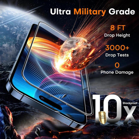 Kalebol High-Aluminum Screen-Printed Full-Coverage Anti-Fingerprint Black-Bordered HD Tempered Glass Film, For iPhone Duo Outer Screen, For iPhone 18, For iPhone 18 Pro, For iPhone 18 Pro Max, For iPhone 17 Pro Max, For iPhone 17 Pro, For iPhone 17    ...