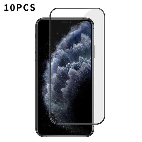 10pcs Kalebol High-Aluminum Screen-Printed Full-Coverage Anti-Fingerprint Black-Bordered HD Tempered Glass Film, For iPhone Duo Outer Screen, For iPhone 18, For iPhone 18 Pro, For iPhone 18 Pro Max, For iPhone 17 Pro Max, For iPhone 17 Pro, For iPhone ...