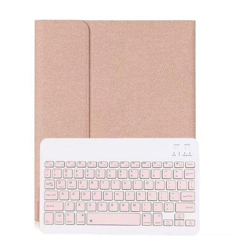 Textured Magnetic Detachable Bluetooth Tablet Keyboard Case, For  iPad Pro 12.9  2017, For  iPad Pro 12.9  2015