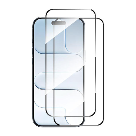 2 PCS/Pack ENKAY Thickened Glue No White Edge High Aluminum-silicon Tempered Glass Film, For iPhone Duo Outer Screen, For iPhone 18 Pro, For iPhone 18 Pro Max, For iPhone 17 Pro Max, For iPhone 17 Pro, For iPhone 17, For iPhone Air