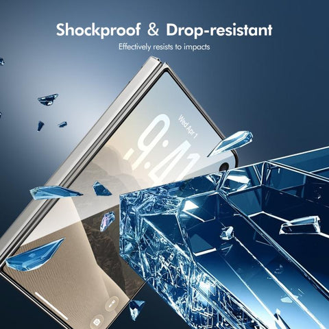 2 PCS/Pack ENKAY Thickened Glue No White Edge High Aluminum-silicon Tempered Glass Film, For iPhone Duo Outer Screen, For iPhone 18 Pro, For iPhone 18 Pro Max, For iPhone 17 Pro Max, For iPhone 17 Pro, For iPhone 17, For iPhone Air