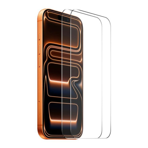 2 PCS/Pack ENKAY Thickened Glue No White Edge 9H Big Arc Edge High Aluminum-silicon Tempered Glass Film, For iPhone Duo Outer Screen, For iPhone 18 Pro, For iPhone 18 Pro Max, For iPhone 17 Pro Max, For iPhone 17 Pro, For iPhone 17, For iPhone Air