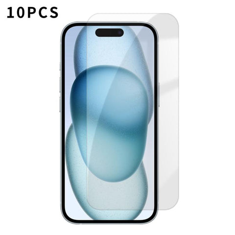 Kalebol 10pcs High-Aluminum Semi-Screen Anti-Fingerprint HD Tempered Glass Film, For iPhone Duo Outer Screen, For iPhone 18, For iPhone 18 Pro, For iPhone 18 Pro Max, For iPhone 17 Pro Max, For iPhone 17 Pro, For iPhone 17, For iPhone Air              ...