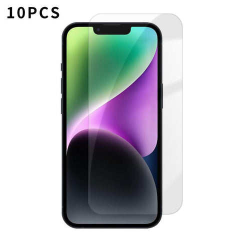 Kalebol 10pcs High-Aluminum Semi-Screen Anti-Fingerprint HD Tempered Glass Film, For iPhone Duo Outer Screen, For iPhone 18, For iPhone 18 Pro, For iPhone 18 Pro Max, For iPhone 17 Pro Max, For iPhone 17 Pro, For iPhone 17, For iPhone Air              ...