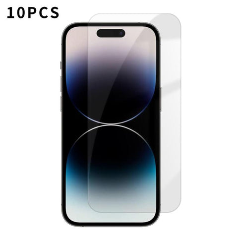 Kalebol 10pcs High-Aluminum Semi-Screen Anti-Fingerprint HD Tempered Glass Film, For iPhone Duo Outer Screen, For iPhone 18, For iPhone 18 Pro, For iPhone 18 Pro Max, For iPhone 17 Pro Max, For iPhone 17 Pro, For iPhone 17, For iPhone Air              ...