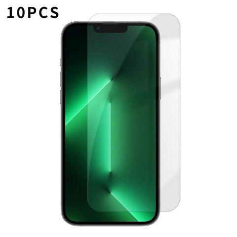 Kalebol 10pcs High-Aluminum Semi-Screen Anti-Fingerprint HD Tempered Glass Film, For iPhone Duo Outer Screen, For iPhone 18, For iPhone 18 Pro, For iPhone 18 Pro Max, For iPhone 17 Pro Max, For iPhone 17 Pro, For iPhone 17, For iPhone Air              ...