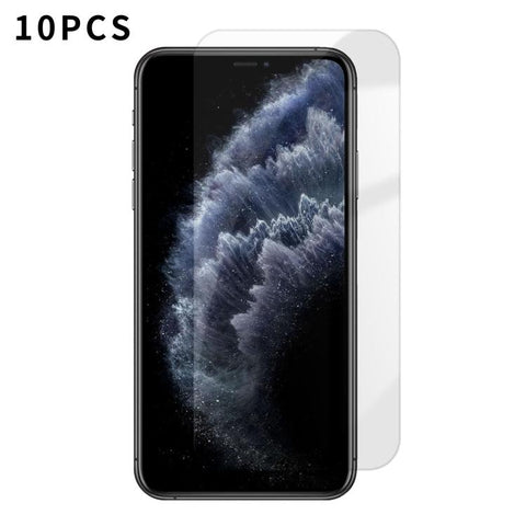Kalebol 10pcs High-Aluminum Semi-Screen Anti-Fingerprint HD Tempered Glass Film, For iPhone Duo Outer Screen, For iPhone 18, For iPhone 18 Pro, For iPhone 18 Pro Max, For iPhone 17 Pro Max, For iPhone 17 Pro, For iPhone 17, For iPhone Air              ...
