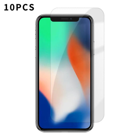 Kalebol 10pcs High-Aluminum Semi-Screen Anti-Fingerprint HD Tempered Glass Film, For iPhone Duo Outer Screen, For iPhone 18, For iPhone 18 Pro, For iPhone 18 Pro Max, For iPhone 17 Pro Max, For iPhone 17 Pro, For iPhone 17, For iPhone Air              ...