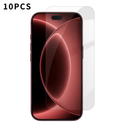Kalebol 10pcs High-Aluminum Semi-Screen Anti-Fingerprint HD Tempered Glass Film, For iPhone Duo Outer Screen, For iPhone 18, For iPhone 18 Pro, For iPhone 18 Pro Max, For iPhone 17 Pro Max, For iPhone 17 Pro, For iPhone 17, For iPhone Air              ...