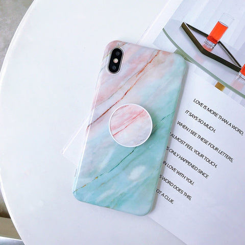 Glossy Marble Folding Bracket Anti-drop TPU Case for iPhone XR, Z30, Z6, Z7, Z23, Z16, Z4, Z31, Z29, Z1, Z26, Z9, Z3, Z2, Z27, Z32, Z11, Z12, Z10, Z28, Z20, Z25, Z15, Z22, Z14, Z8, Z19, Z17, Z18, Z5, Z24, Z21, Z13