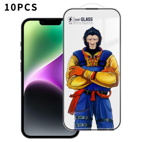 10pcs Armor Super-Strong 3D Curved 120C Anti-Static High-Aluminum Screen-Printed HD Tempered Glass Film, For iPhone Duo Outer Screen, For iPhone 18, For iPhone 18 Pro, For iPhone 18 Pro Max, For iPhone 17 Pro Max, For iPhone 17 Pro, For iPhone 17      ...
