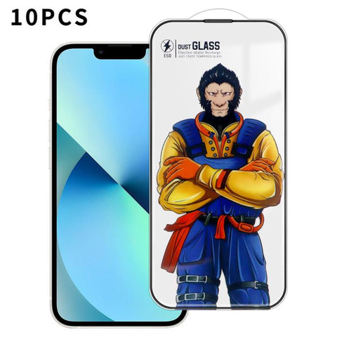 10pcs Armor Super-Strong 3D Curved 120C Anti-Static High-Aluminum Screen-Printed HD Tempered Glass Film, For iPhone Duo Outer Screen, For iPhone 18, For iPhone 18 Pro, For iPhone 18 Pro Max, For iPhone 17 Pro Max, For iPhone 17 Pro, For iPhone 17      ...