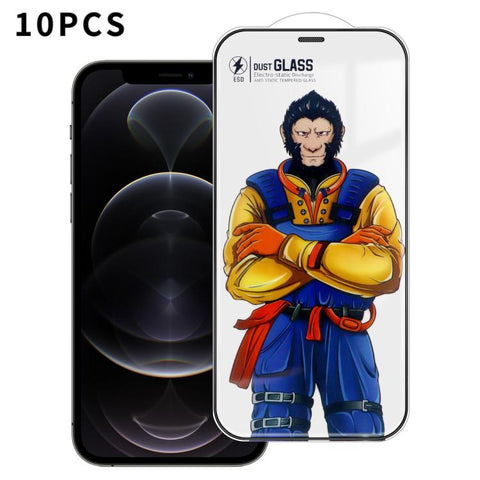 10pcs Armor Super-Strong 3D Curved 120C Anti-Static High-Aluminum Screen-Printed HD Tempered Glass Film, For iPhone Duo Outer Screen, For iPhone 18, For iPhone 18 Pro, For iPhone 18 Pro Max, For iPhone 17 Pro Max, For iPhone 17 Pro, For iPhone 17      ...