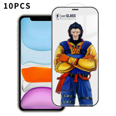 10pcs Armor Super-Strong 3D Curved 120C Anti-Static High-Aluminum Screen-Printed HD Tempered Glass Film, For iPhone Duo Outer Screen, For iPhone 18, For iPhone 18 Pro, For iPhone 18 Pro Max, For iPhone 17 Pro Max, For iPhone 17 Pro, For iPhone 17      ...