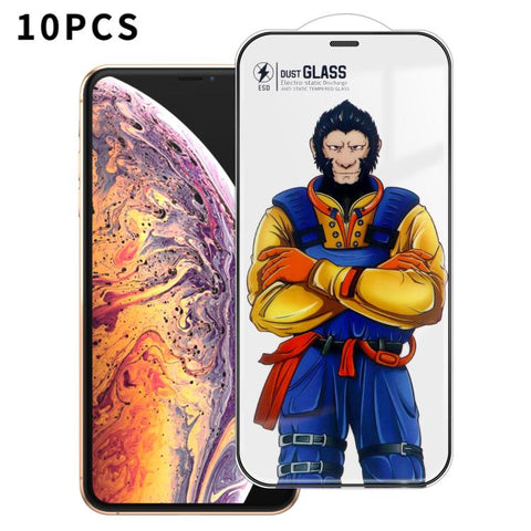 10pcs Armor Super-Strong 3D Curved 120C Anti-Static High-Aluminum Screen-Printed HD Tempered Glass Film, For iPhone Duo Outer Screen, For iPhone 18, For iPhone 18 Pro, For iPhone 18 Pro Max, For iPhone 17 Pro Max, For iPhone 17 Pro, For iPhone 17      ...