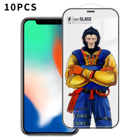 10pcs Armor Super-Strong 3D Curved 120C Anti-Static High-Aluminum Screen-Printed HD Tempered Glass Film, For iPhone Duo Outer Screen, For iPhone 18, For iPhone 18 Pro, For iPhone 18 Pro Max, For iPhone 17 Pro Max, For iPhone 17 Pro, For iPhone 17      ...