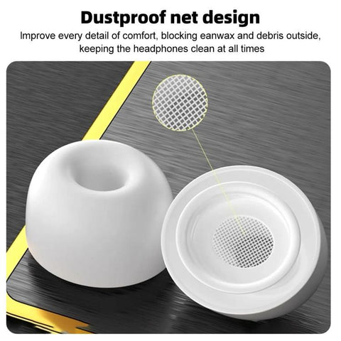 1 Pair Silicone Earplugs For AirPods Pro 3, L, M, S
