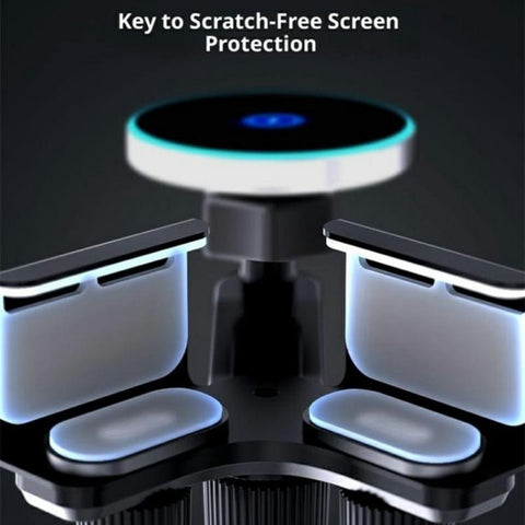 P3 15W Car Magnetic Wireless Charger Phone Mount Stand