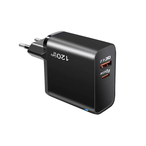 TE-PD65 GaN PD 65W + QC4.0 USB Fully Compatible Protocol Charger ，EU Plug