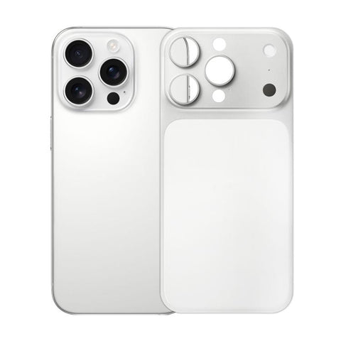 Kalebol Ultra-Thin Transformation into 17 Pro Max Frosted Aluminum Alloy Metal Back Cover, For iPhone 16 Pro Max, For iPhone 15 Pro Max, For iPhone 14 Pro Max, For iPhone 13 Pro Max