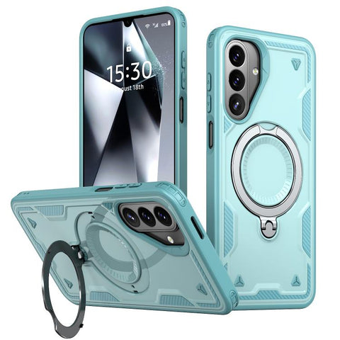Kalebol PC Hybrid TPU Armor MagSafe Ring Holder Phone Case, For Galaxy A27 5G, For Galaxy A17 4G / 5G, For Galaxy A07 4G / 5G
