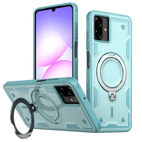 Kalebol PC Hybrid TPU Armor MagSafe Ring Holder Phone Case, For Galaxy A27 5G, For Galaxy A17 4G / 5G, For Galaxy A07 4G / 5G