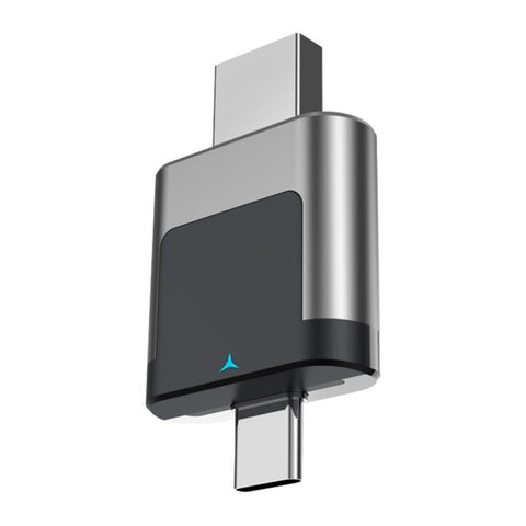 M28 Wired to Wireless Car Adapter 2 in 1 Type-C + USB Wireless CarPlay AI Box Android Auto, M28