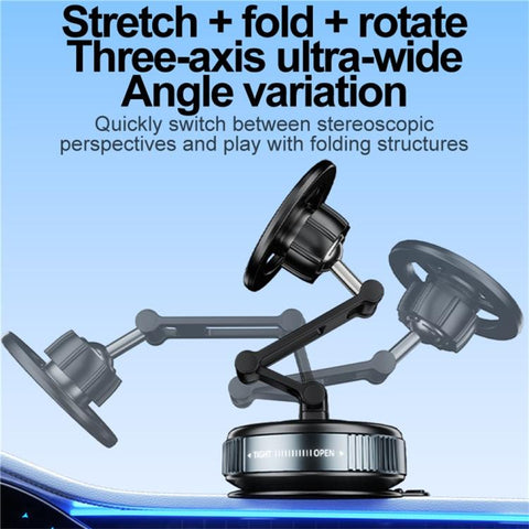 JY25-8 Vacuum Adhesion Suction Cup Magnetic Car Dashboard Phone Holder, JY25-8
