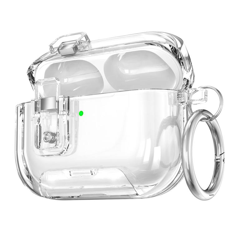 Starry Magnetic Buckle Stand TPU Earphone Protective Cover with Finger Ring, For AirPods Pro 3