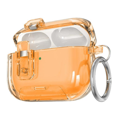 Starry Magnetic Buckle Stand TPU Earphone Protective Cover with Finger Ring, For AirPods Pro 3