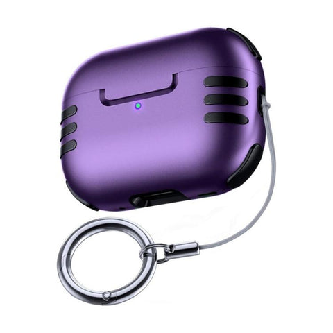 Full Coverage Airbag Shockproof Protective Cover with Lanyard Ring, For AirPods Pro 2