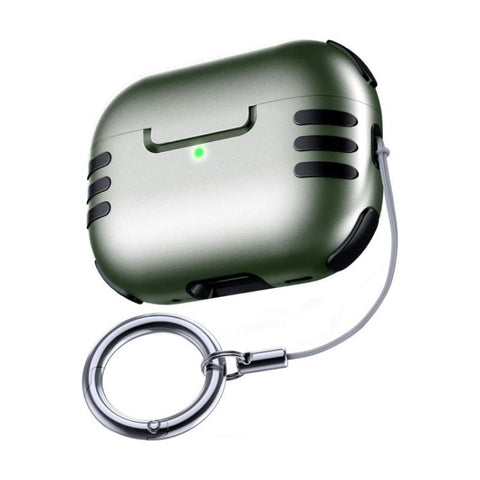 Full Coverage Airbag Shockproof Protective Cover with Lanyard Ring, For AirPods Pro 2