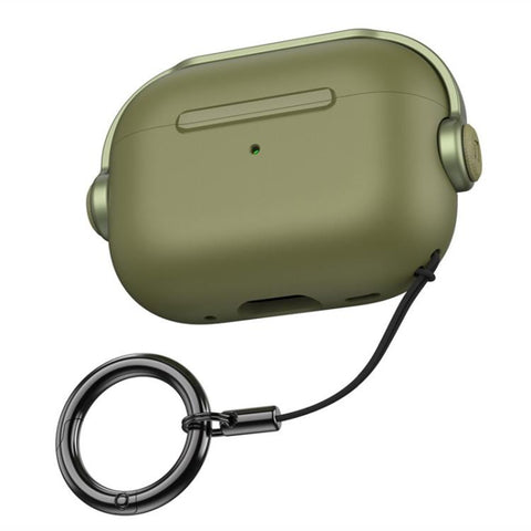 Music Boy TPU Earphone Protective Cover with Lanyard Clip, For AirPods Pro 3