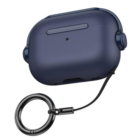 Music Boy TPU Earphone Protective Cover with Lanyard Clip, For AirPods Pro 3