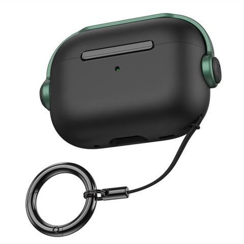 Music Boy TPU Earphone Protective Cover with Lanyard Clip, For AirPods Pro 3