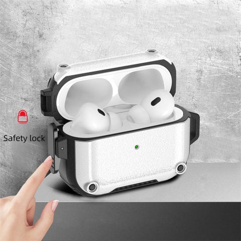Explorer Buckle Frosted Earphone Protective Cover with Carabiner, For AirPods Pro 2